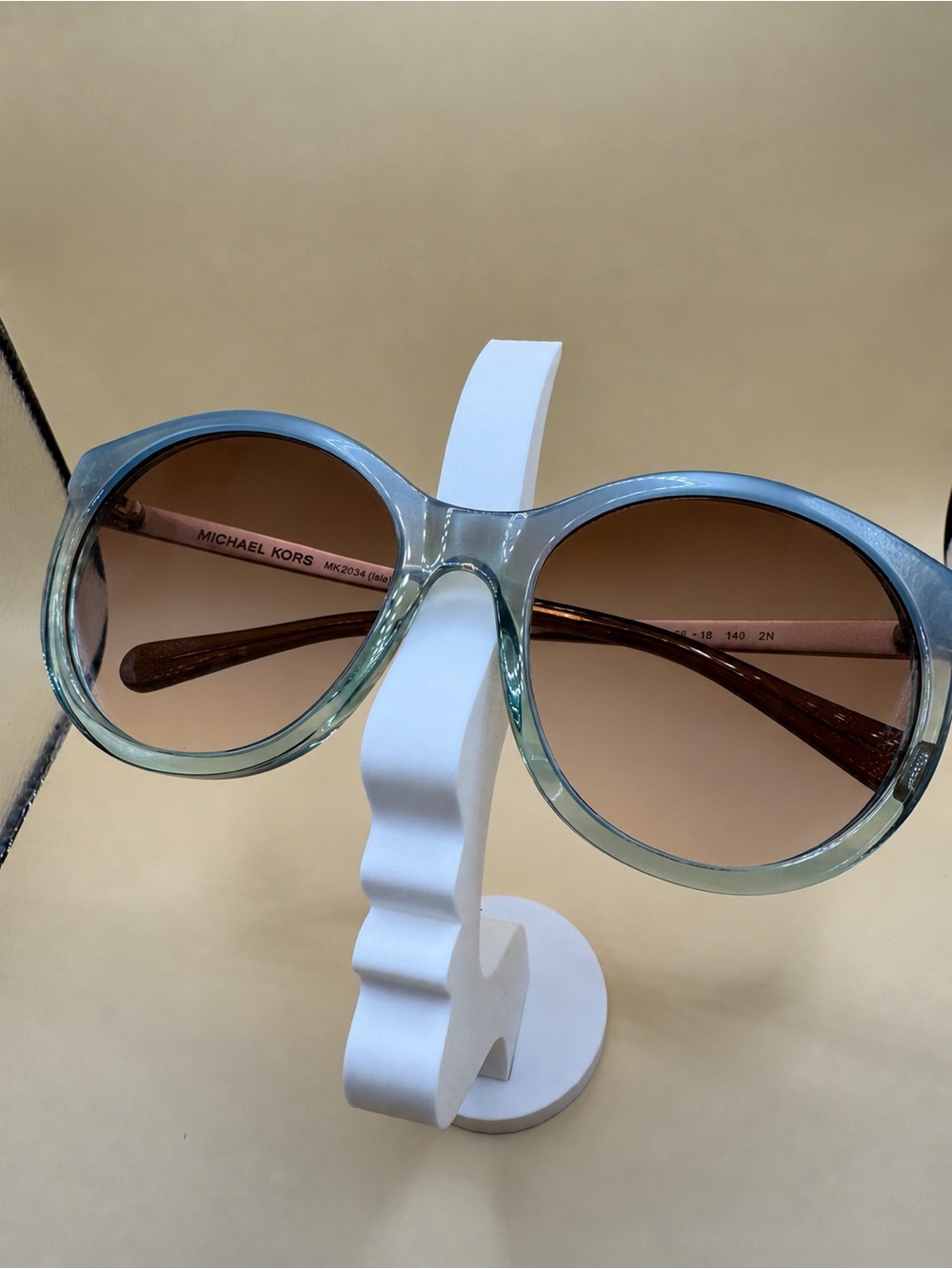 Michael Kors Women's “Island Tropics” oversized sunglasses.